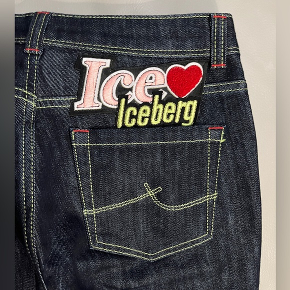 NWT - Ice Iceberg x DC Comics Women’s Mini Flared Jeans - Size 27, 29 -Very Rare - Picture 7 of 11